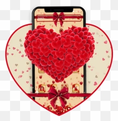 Cute Red Bunch Of Hearts Theme Apk Latest Version 113 - Girly png