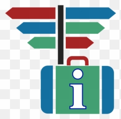 Download Suitcase Icon Blue Green Red Dynamic V33 - Vertical png