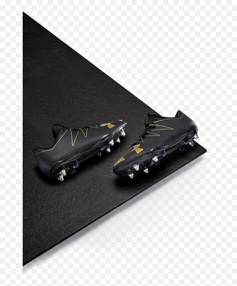 Under Armour Black Gold Rugby Boots Nitro Low D Core Speed - Football Boot Png,Nitro Icon Cleats
