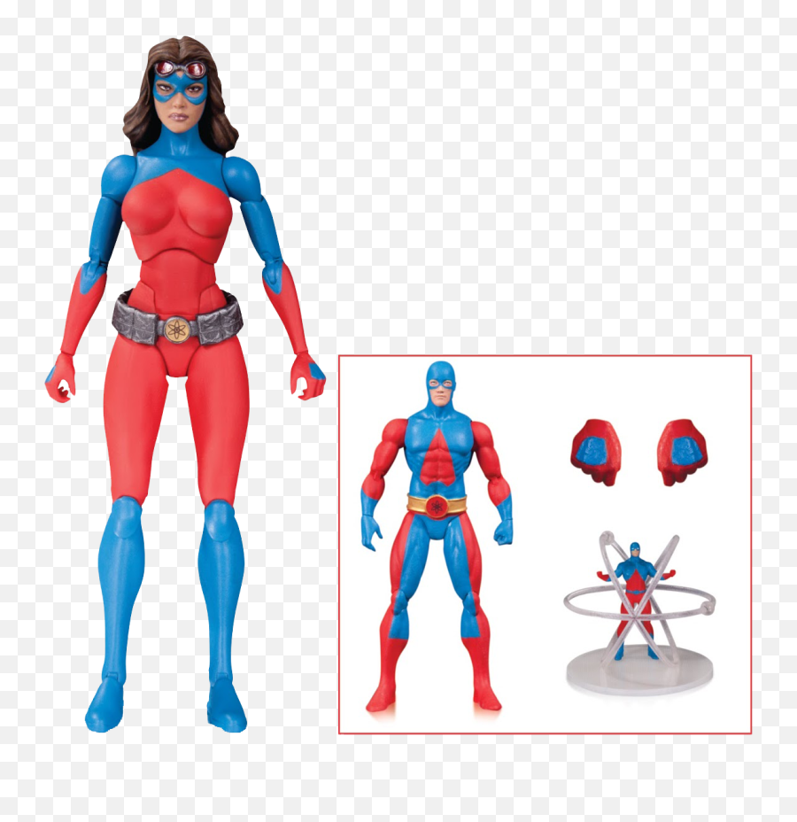 Dc Comics Aug150316 Icons Atomica Forever Evil Deluxe Action - Dc Icons Figures Png,Icon Dc Comics