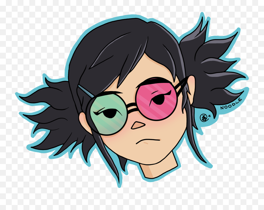 Noodle Gorillaz - Phase Four We Are Still Humanz On Behance Girly Png,Tsukishima Kei Icon