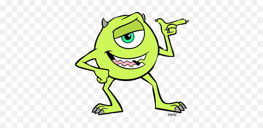 Free Download Png Clipart - Monsters Inc Mike Wazowski,Monster Inc Png