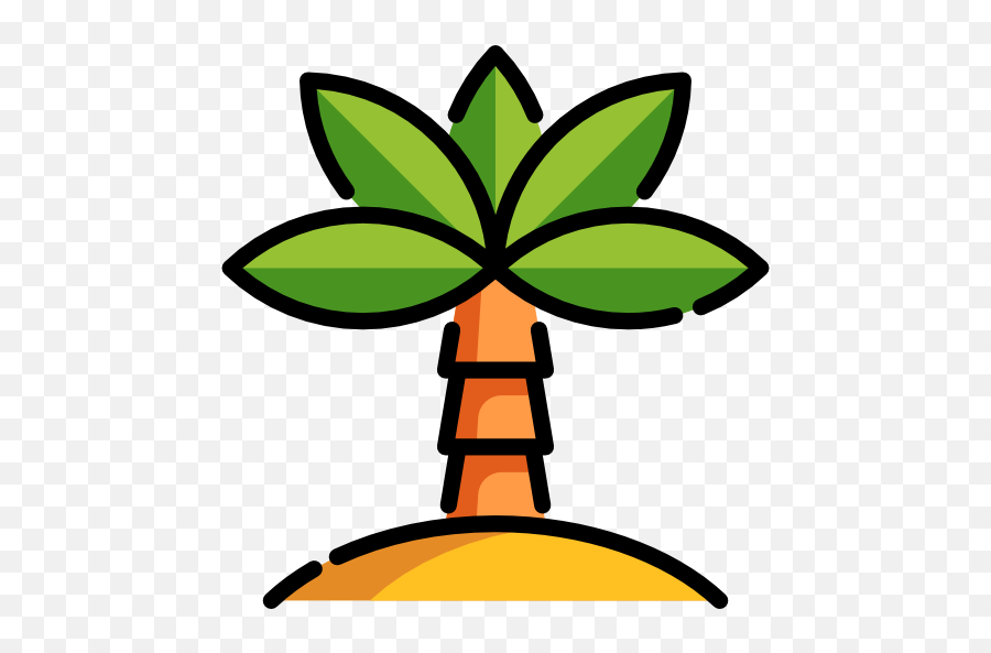Palm Tree Icon Download A Vector For Free - Vertical Png,Palmtree Icon