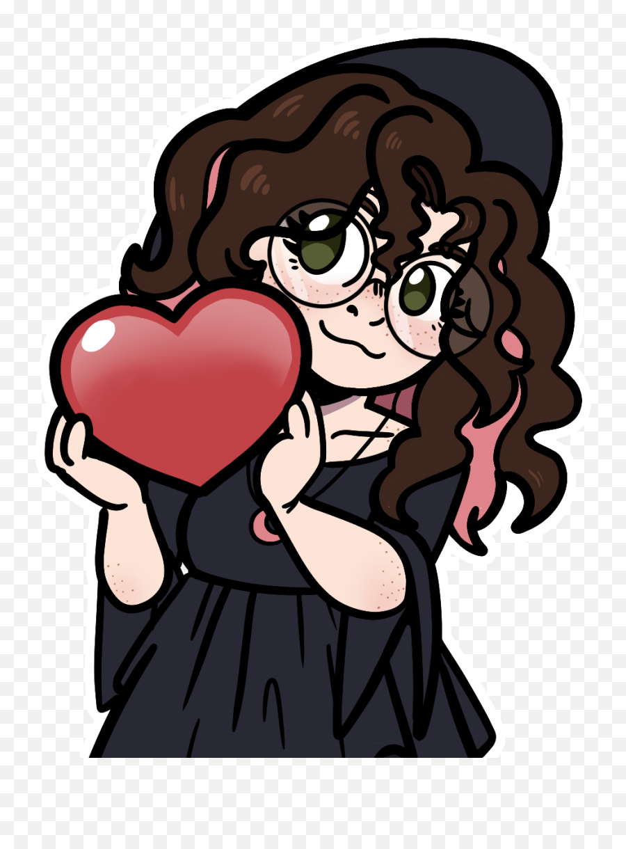 Chibi Twitch Icon Commission By Lonesomechunk44 - Buzzlyart For Women Png,Twitch Heart Icon