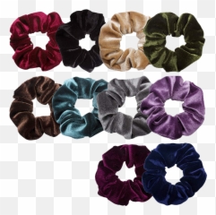 Download Free Hair Picture For Scrunchies - Dark Colour png