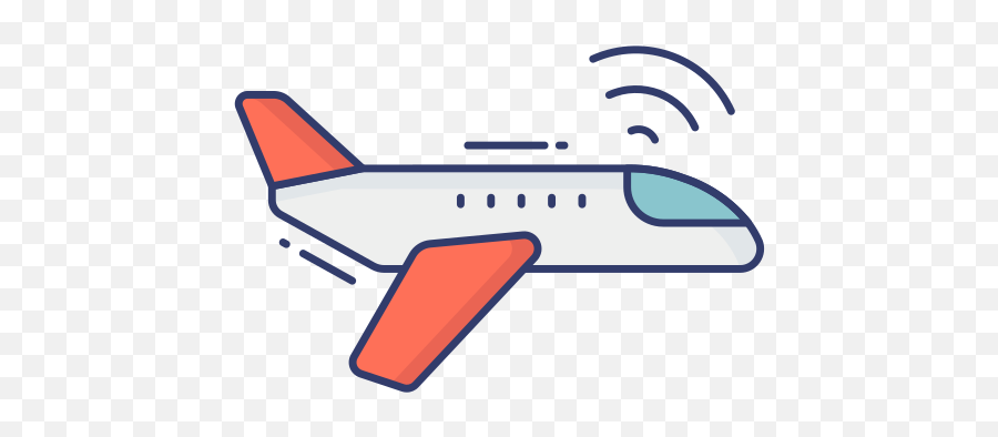 Airplane - Free Transportation Icons Aircraft Png,Airplan Icon