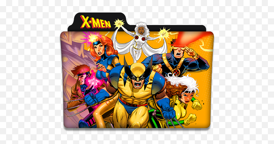 X Men Icon 340134 - Free Icons Library X Men Disney Plus Png,Xmen Logo Png