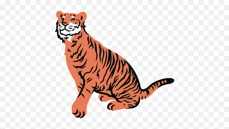 Tiger Stripes Graphics To Download - Animal Figure Png,Tiger Live Wallpaper Icon