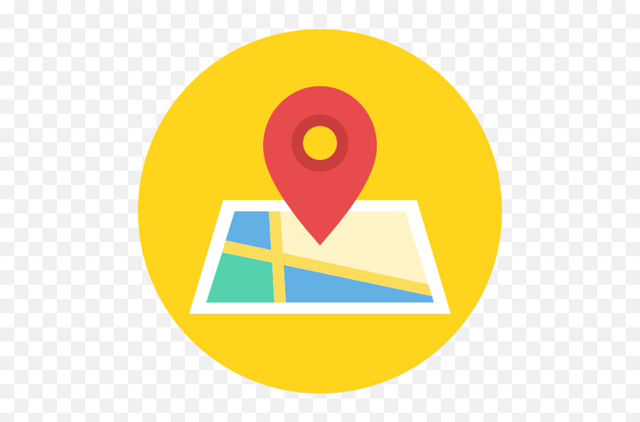 Location Icon Map Adress Flat Web - Location Yellow Icon Png,Map Red Location Icon
