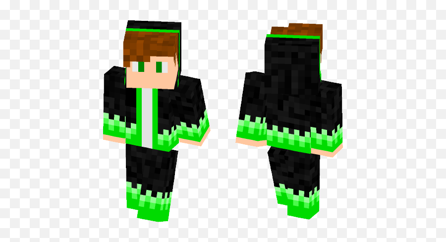 Download Green Fire Minecraft Skin For Free Superminecraftskins - Minecraft Skin Pink Vs Blue Png,Green Fire Png