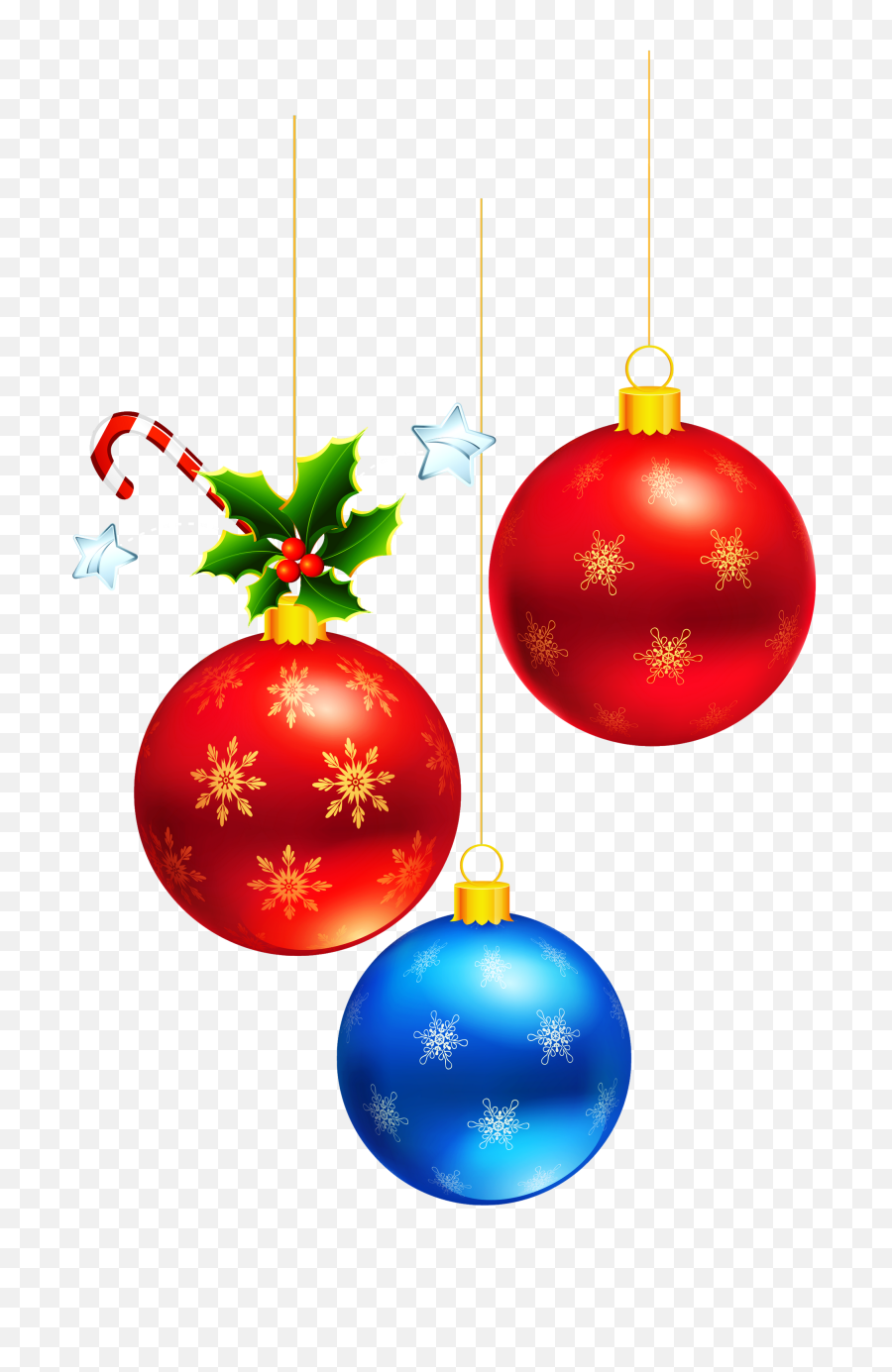 Download Hanging Christmas Ornament Png - Christmas Ornaments Png Transparent,Christmas Clipart Transparent Background