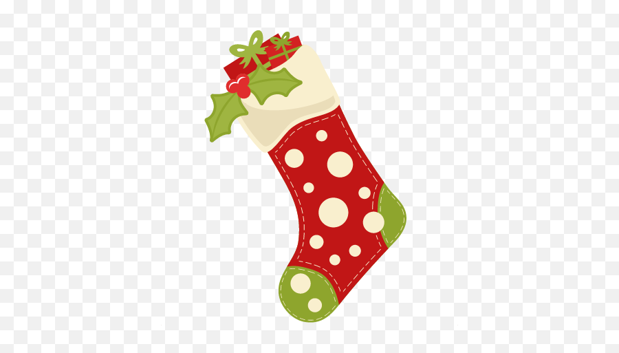 Download Christmas Stocking Svg - Cartoon Cute Christmas Stocking Png,Christmas Stockings Png