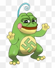 Rare Pepetoed Appeared - Transparent The Frog png