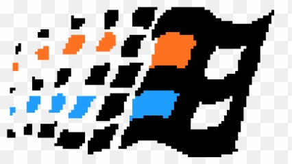 Windows Logo Pixel Art Png Image