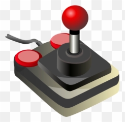 Color Video Game Joystick Vector Clip Art Free Svg - Joystick Icon Png,Video Games Png
