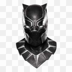Black Panther Civil War Mask - Movie png