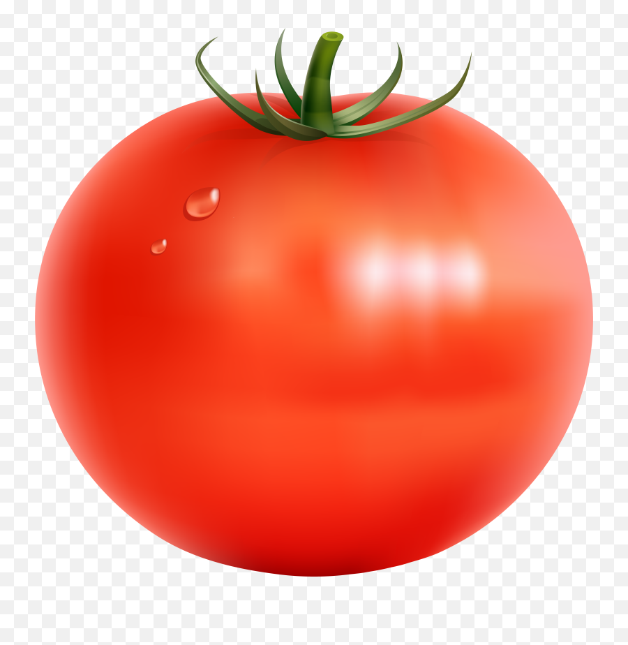 Clipart Of Tomato Png Slice