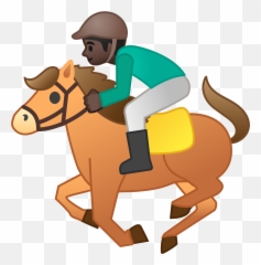 Download Open - Horse Riding Emoji Png,Horse Emoji Png