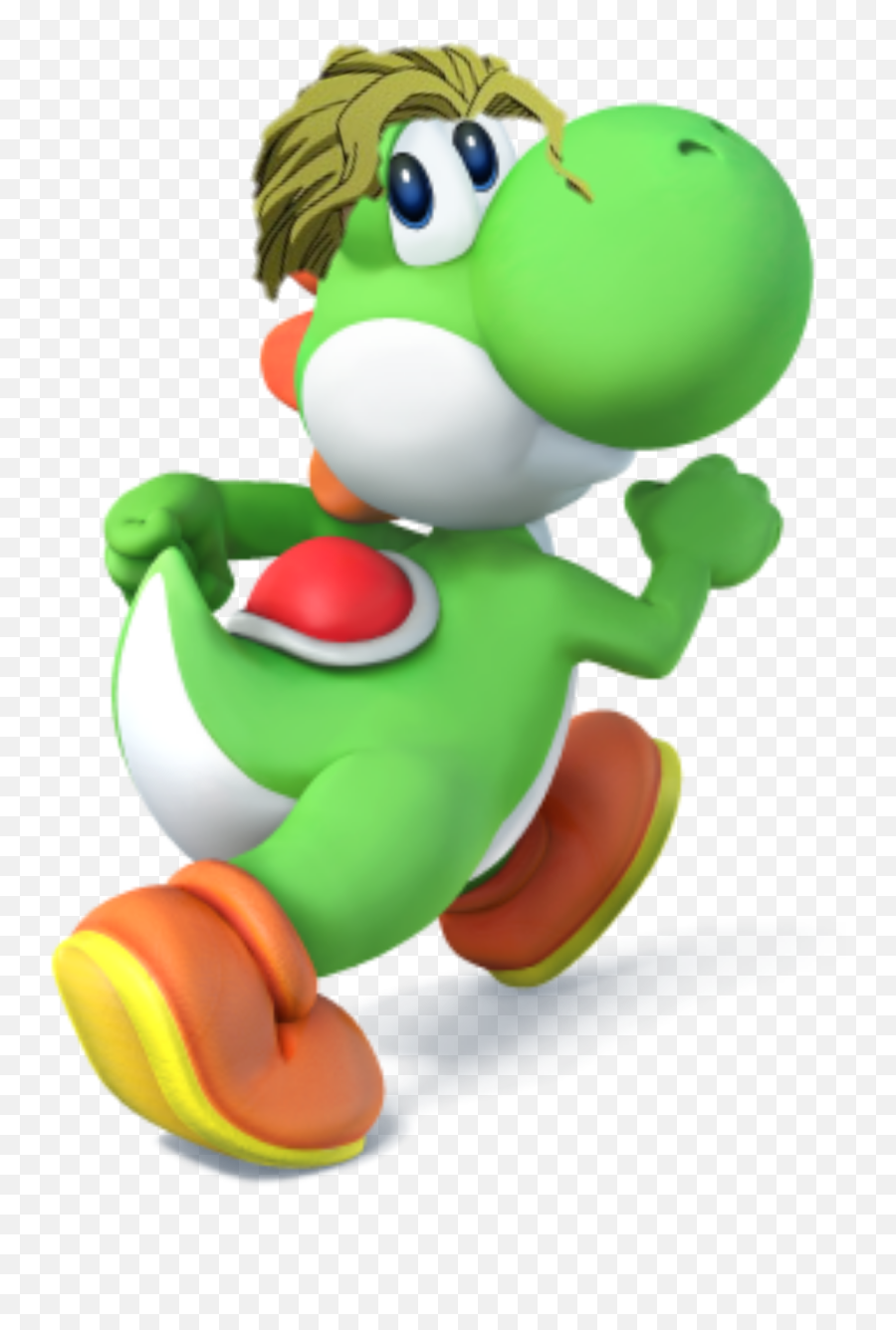 Probably Done Before But Yoshikage Kira - Super Mario Brown Yoshi Png,Yoshikage Kira Png