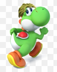 Probably Done Before But Yoshikage Kira - Super Mario Brown Yoshi Png,Yoshikage Kira Png