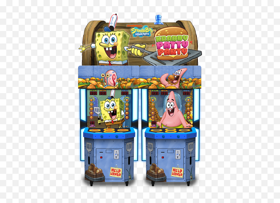 Spongebob - Spongebob Order Up Arcade Png,Krabby Patty Png