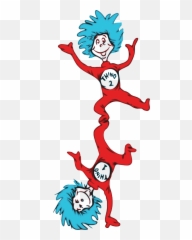 Dr Seuss Thing Cat In The Hat - Png