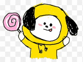 Bts Jimin Chimmy Bt - Transparent Bt21 Stickers Png,Bt21 Png
