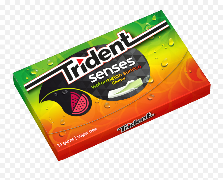 Top Images For Trident Clipper - Trident Senses Watermelon Sunrise Png,Trident Png