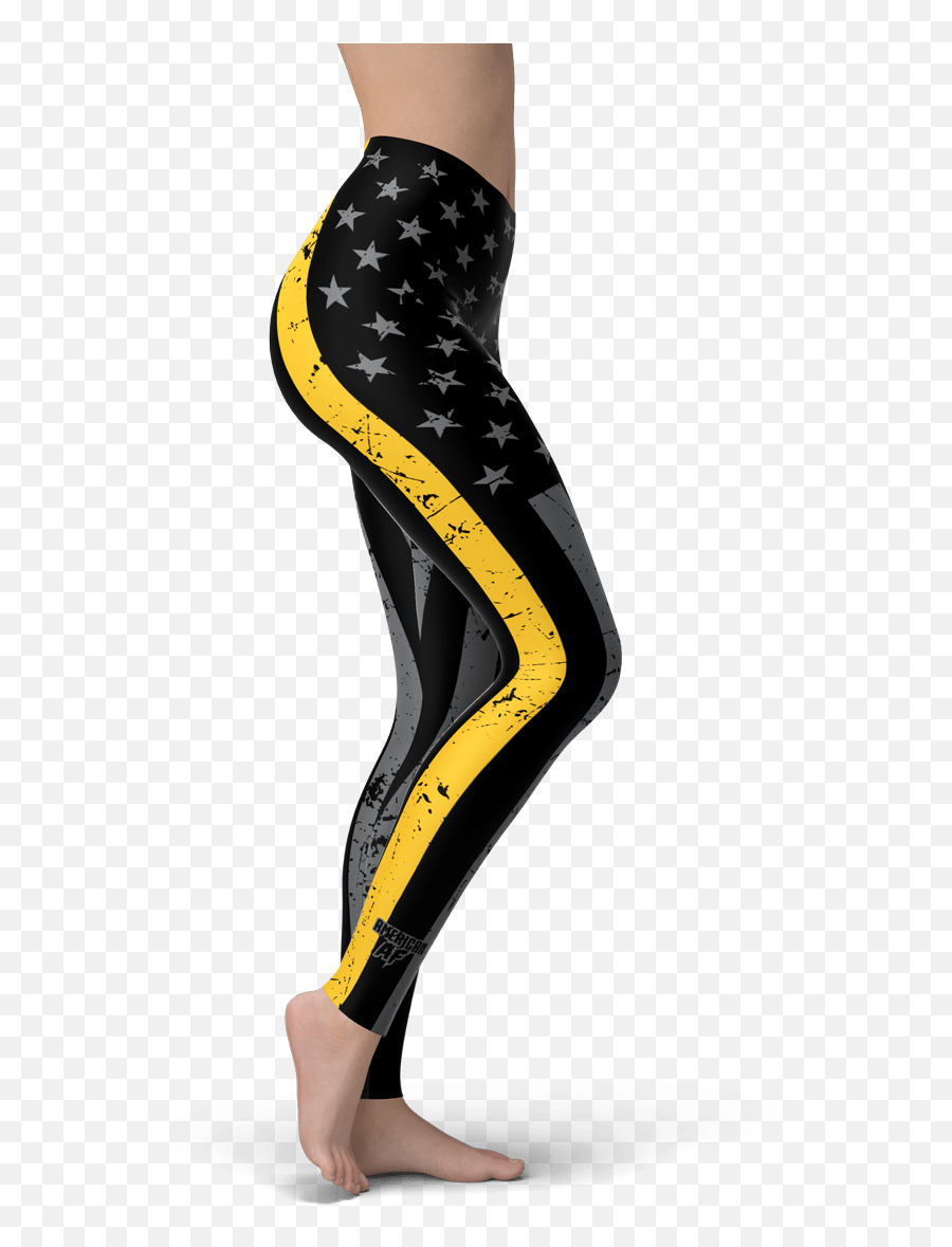 Thin Gold Line Leggings American Af - Aaf Nation Thin Silver Line Png,Gold Line Png