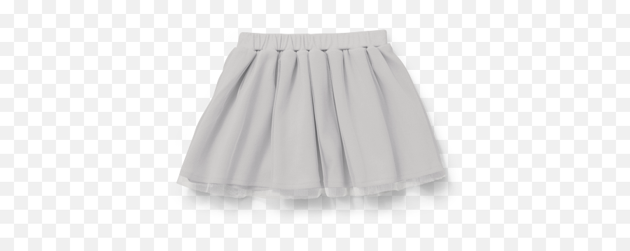 Girl Tulle Skirt - Grey Skirt Png,Skirt Png