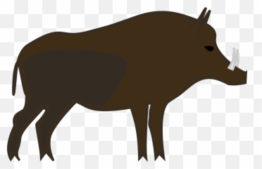 Pig Clipart Hog Transparent Free For Download - Boar Clipart png