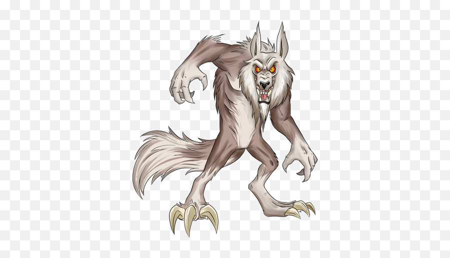 Splinterlands Fanart The Werewolf Howler - Cartoon Png,Werewolf Transparent