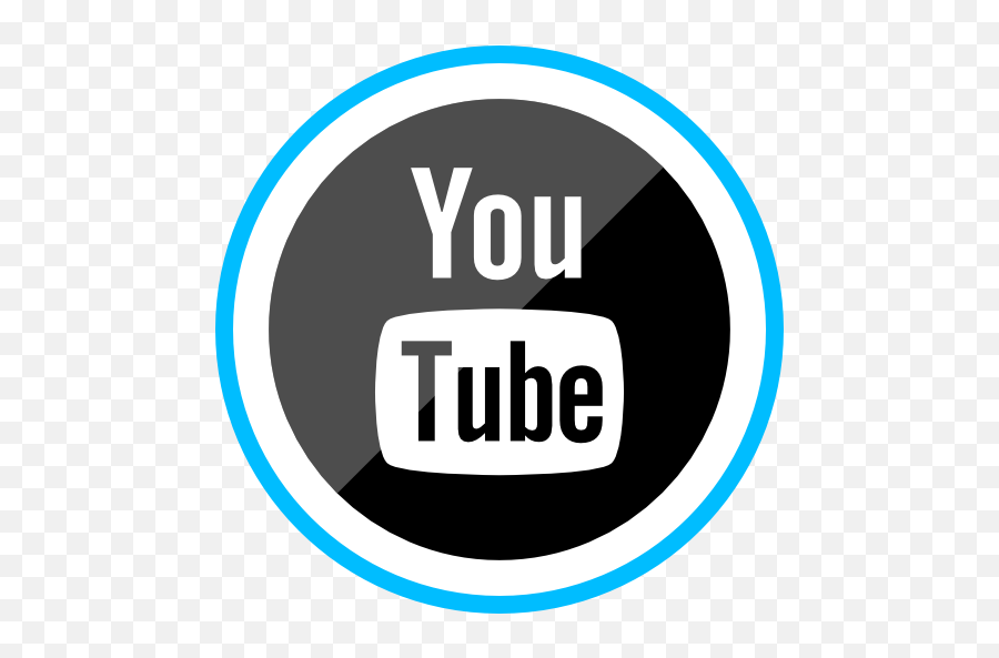 Youtube Social Media Corporate Logo Free Icon Of - Youtube Logo Black Png,Social Media Png