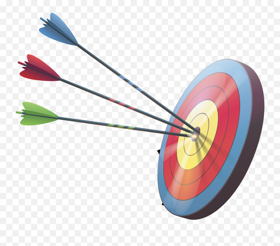 Target Archery Arrow Darts - Archery Arrows On Transparent Transparent Target Arrow Png,Target Transparent Background