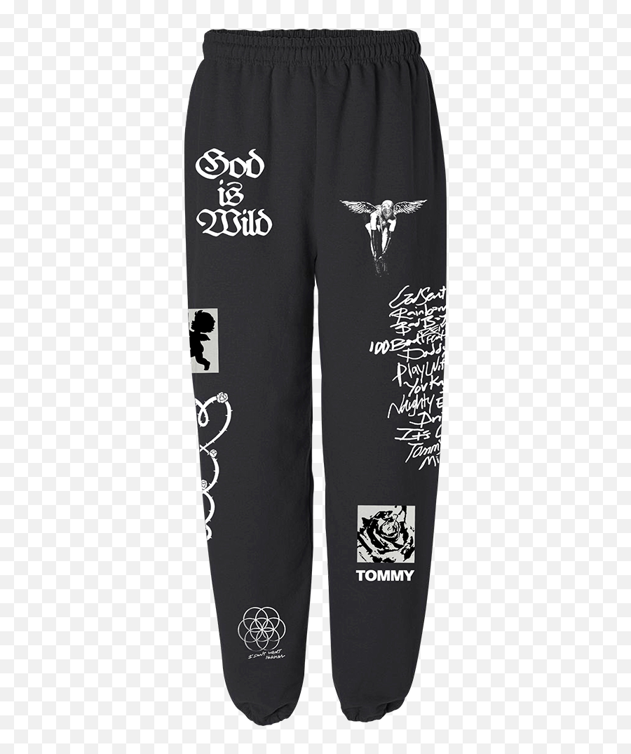 God Is Wild Sweatpants - Black Tommy Genesis Pajamas Png,Sweatpants Png God Is Wild Sweatpants - Black Tommy Genesis Pajamas Png,Sweatpants Png