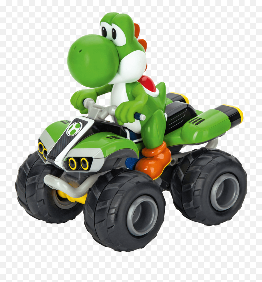 24ghz Mario Kart Yoshi - Quad 370200997 Carrera Yoshi Mario Kart Kart Png,Mario Kart Transparent