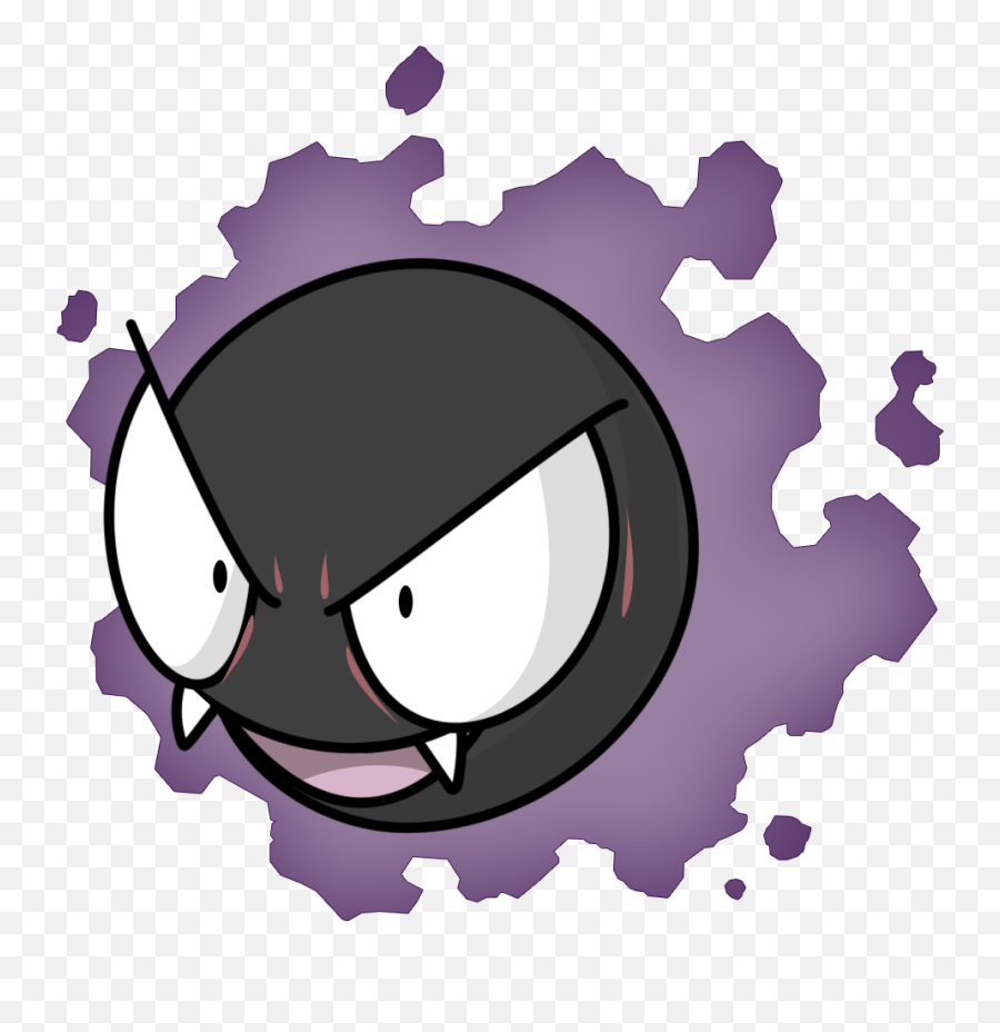 Pokemon Gastly Ghost Freetoedit - Ghastly Pokemon Png,Gastly Png