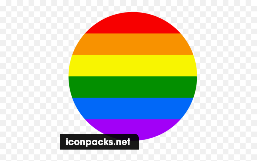 Free Rainbow Flag Icon Symbol - Rainbow Flag Icon Png,Rainbow Flag Png