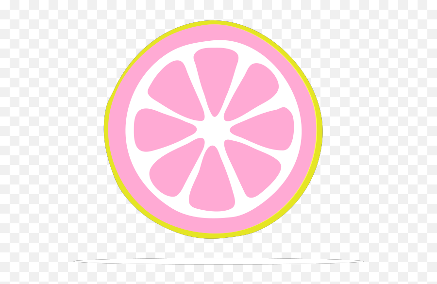 Lemon Slice Png Svg - Circle,Cotton Candy Png