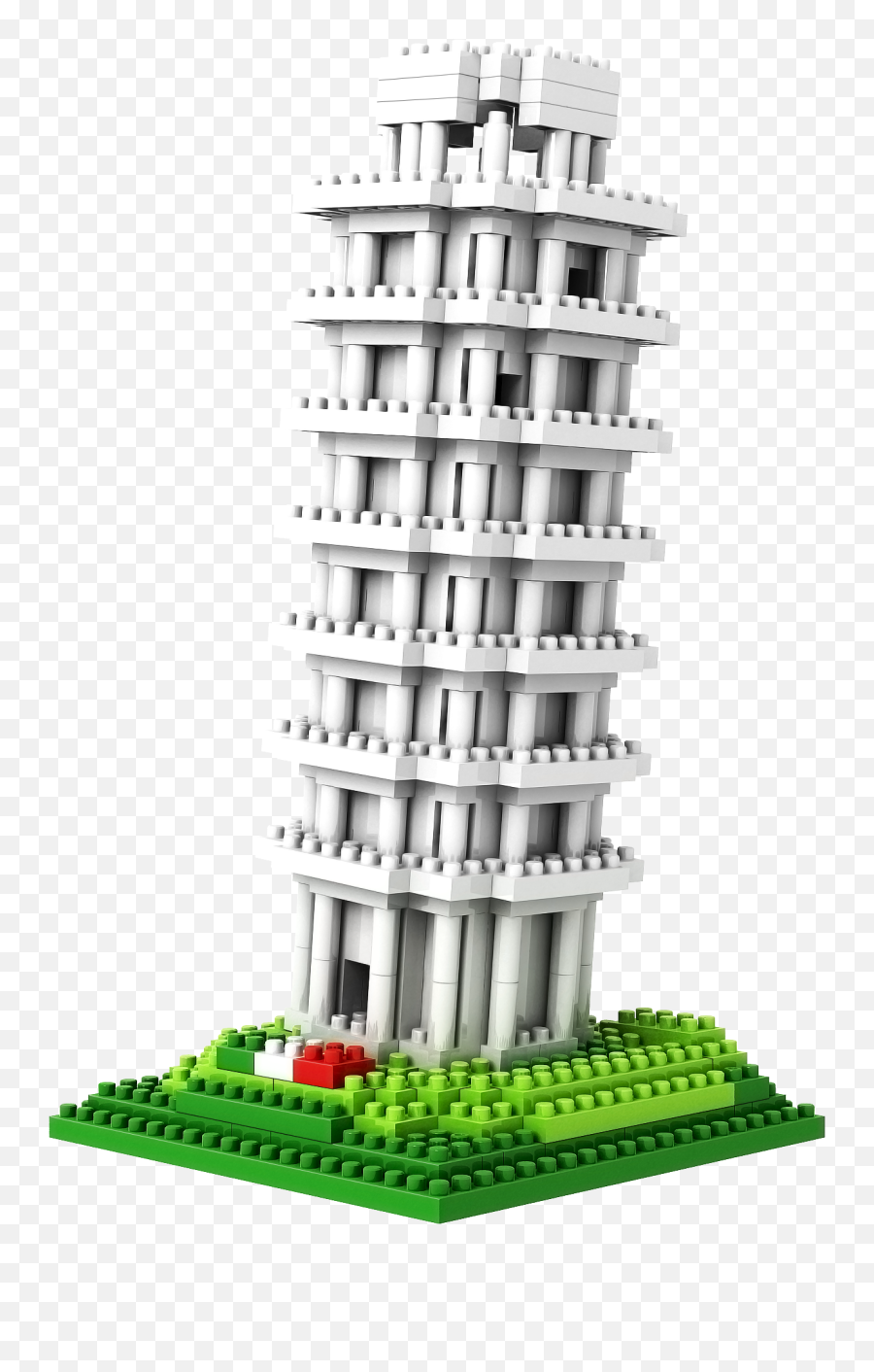 Pisa Tower Lego Hd Png Download - Leaning Tower Of Pisa Lego,Leaning Tower Of Pisa Png