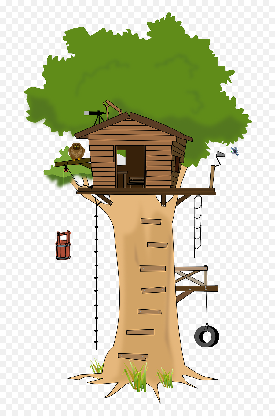 Tree House Format Ultra Background V - Tree House Cartoon Png,House Cartoon Png