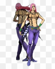 Jojou0027s Bizarre Adventure Era Ot Stand Up And Pose Resetera - Diavolo Cosplay Png,Giorno Hair Png