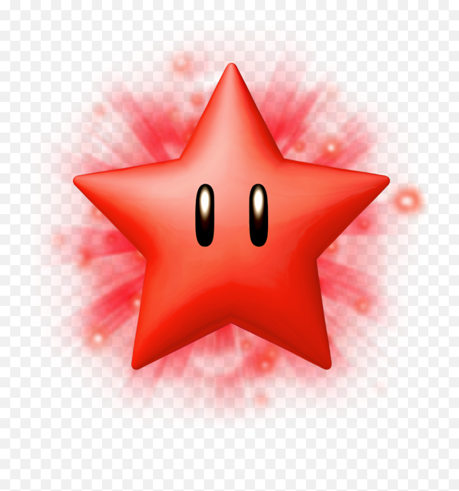 Super Mario Red Star - Super Mario Red Star Png,Red Star Png