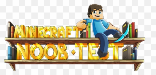 Minecraft Noob Test - Minecraft Noob Logo Png,Noob Png