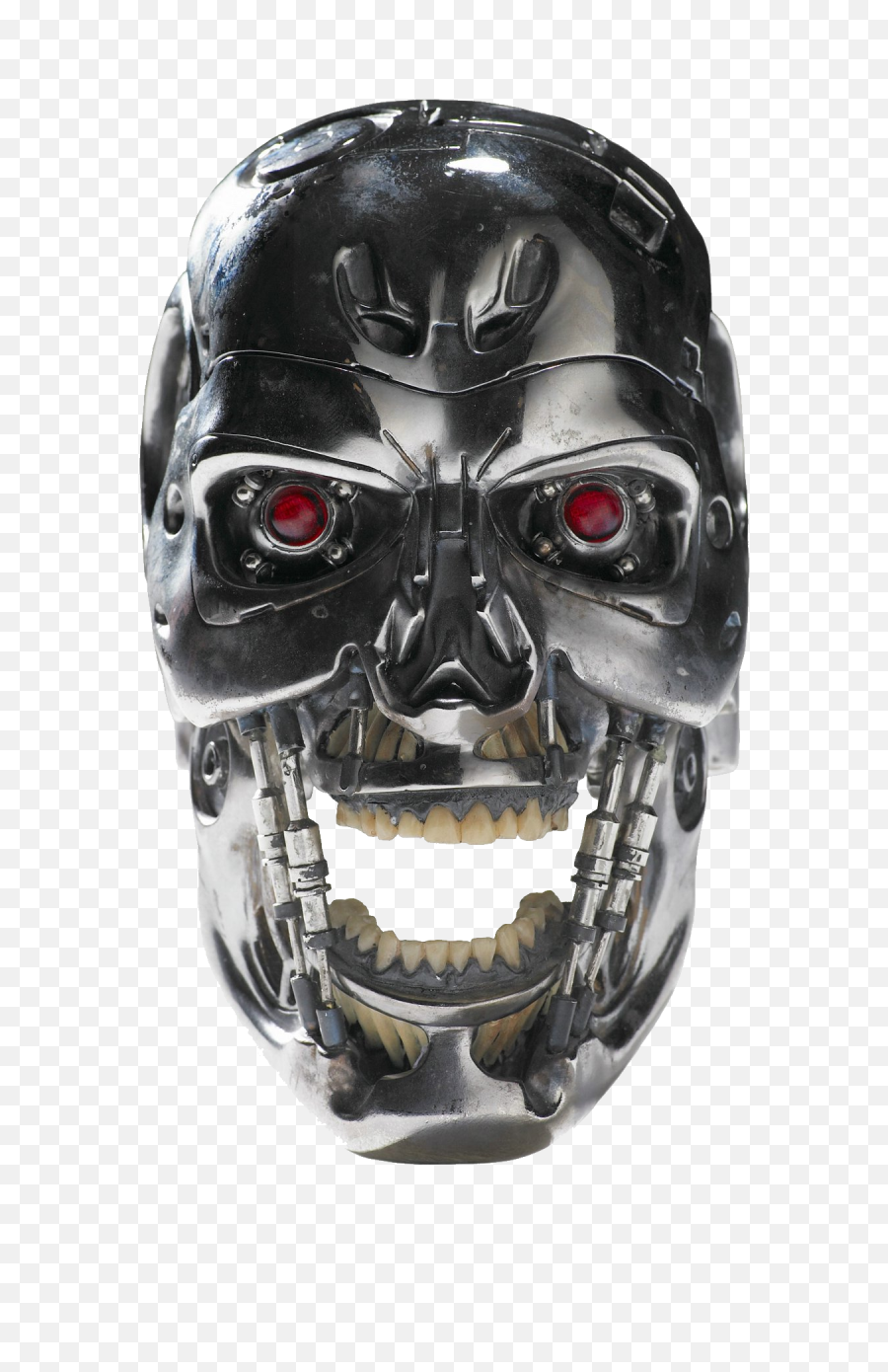 Terminator Skull Png Image - Purepng Free Transparent Cc0 Terminator Half Face Png,Skull Face Png