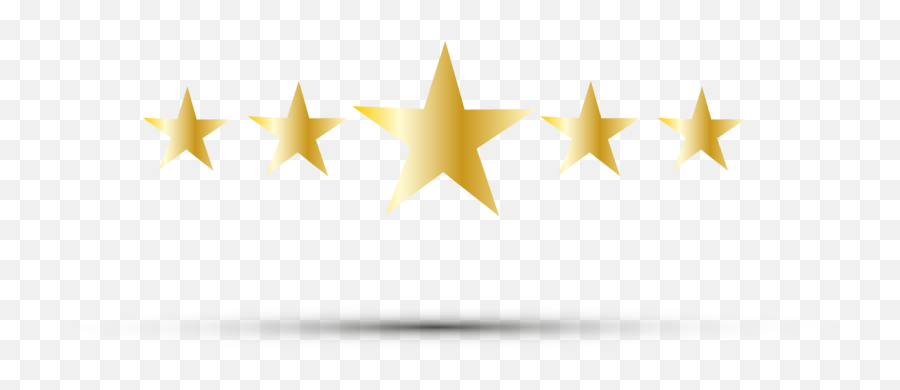 Download 5 Star Placeholder - Star Png Image With No Horizontal,5 Star Png