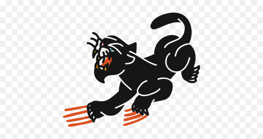 Wild Pantera Oldschool Flat - Transparent Png U0026 Svg Vector File Imagenes Old School Png,Shaggy Transparent Wild Pantera Oldschool Flat - Transparent Png U0026 Svg Vector File Imagenes Old School Png,Shaggy Transparent