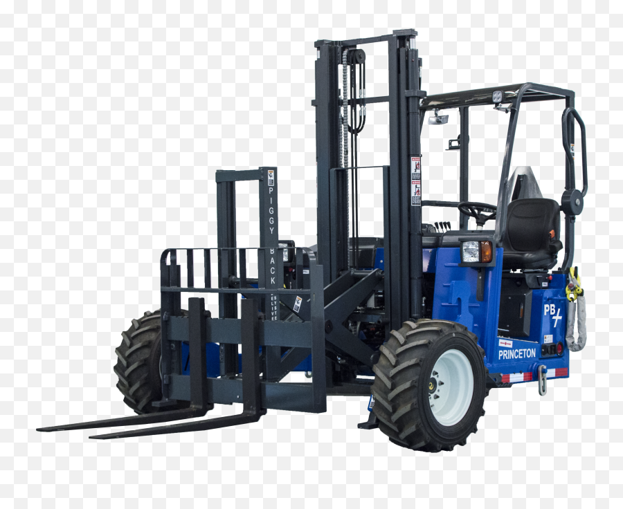 Download Princeton Pb45 Stm Truck Mount Forklift - Piggyback Piggyback Forklift Png,Forklift Png