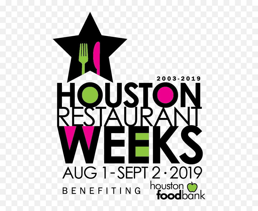 Welcome To Houston Restaurant Weeks 2020 Aug 1 - Sep 30 Houston Restaurant Week 2019 Png,Bubba Gump Shrimp Logo