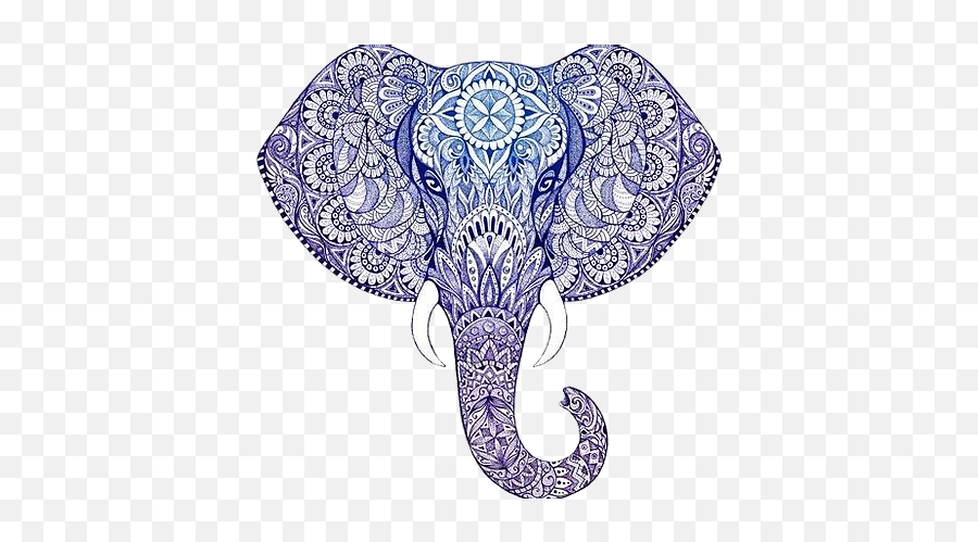 Blue Magic Kratom Temecula Hundreds Premium - Elephant Head Zentangle Elephant Png,Elephant Head Png